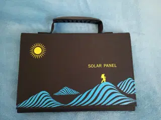 Foldbar solpanel 4o watt + powerstation