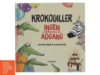 Krokodiller ingen adgang (Bog)