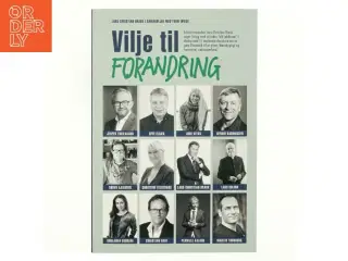 Vilje til forandring af Lars-Christian Brask (Bog)