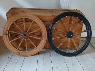 Hjul fra gl. spinderokke
