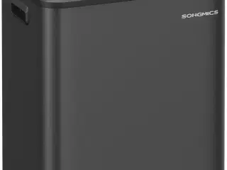 Skraldespand med pedal 2 x 15 l LTB544B02, sort, rustfrit stål