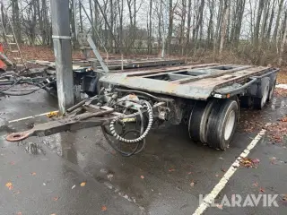 Påhængsvogn Fischer PKW324 24.000 kg. - 3-akslet