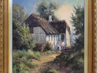 Maleri af Kjeld Krautwald (1909-2000)