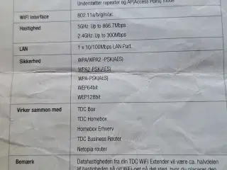 WiFi extender til router