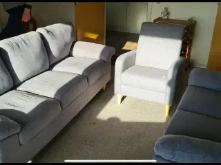 Stof sofaer som nye