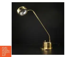 Messing lampe fra Happy Light (str. H. 50. cm. ø. 14 cm)