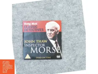 John Thaw, Inspector Morse, dead on time fra Daily Mail (str. 12 x 12 cm)