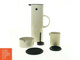 Termokande med sukker og flødesæt fra Stelton (str. 30 x 10 cm og 10 x 7 cm og 6 x 10 cm)