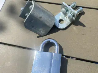 Kraftigt hængelås-sæt - ABLOY hængelås + beslag
