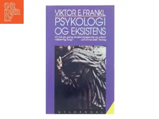 Psykologi og eksistens af Viktor E. Frankl (Bog)