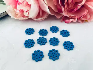 Knapper blomster blå