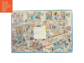 1000-brikkers puslespil. Jan van Haasteren