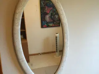 Antikt  spejl  105x59cm