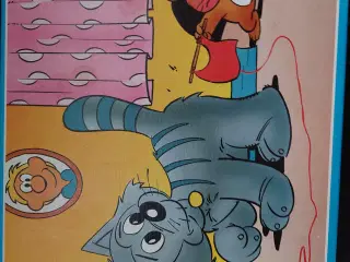 Puslespil med Kat og mus 