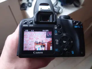 Canon 1000D 10mp, 16gb ram, 18-55 mm objektiv mm