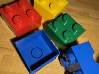 Lego opbevaringskasser (4 stk)