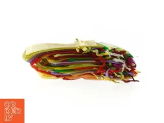Multifarvede organza poser (str. 12 x 9 cm)