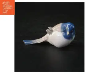 Porcelænsfigur af fugl fra B&G (str. Længde. 12,5 cm)