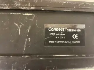 2 stk. Connect cee8/H.150