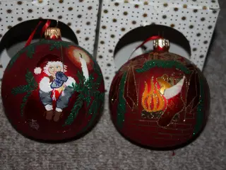 Julekugler fra 2001, 2002, 2003, 2004