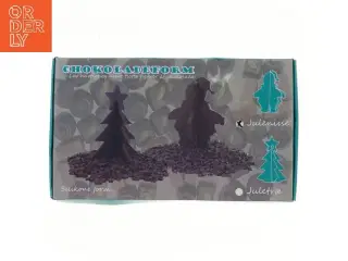 Chokoladeform i silikone – juletræ og julenisse