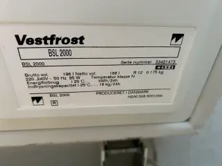  kummefryser VESTFROST