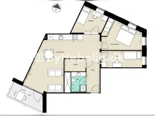 Rummelig lejlighed i Herlev til bytte