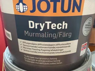 Jotun DryTech murmaling i hvid nuance 