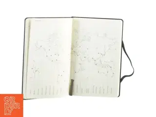 Kalender bog fra Moleskine (str. 21 x 13 cm)