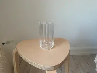 Lyngby vase i klart glas 
