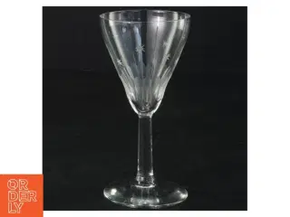 Gravéret glas (str. 12,5 x ø 6 cm)