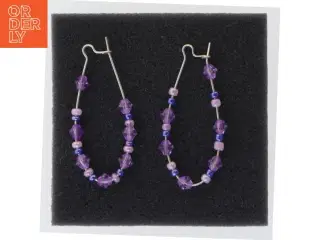 Perleøreringe (str. 4,5 x 2 cm)