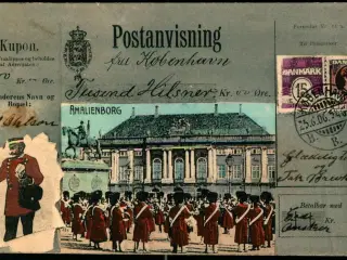 Postanvisning - København - Amalienborg - Alex Vincent 4051
