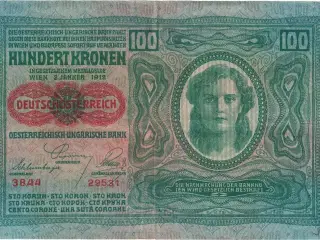 Hundert kronen deutschostereich 1912