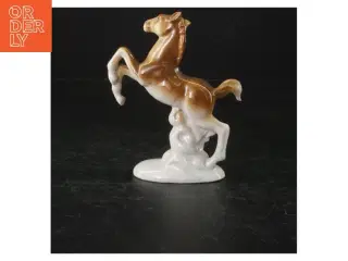 Porcelænsfigur af hest