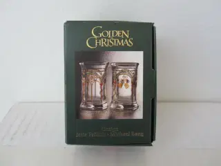 2001 Holmegaard jule dramglas i original æske.