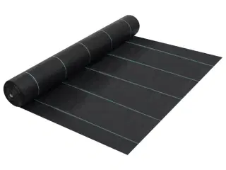 Ukrudtsdug 1x25 m PP mat sort
