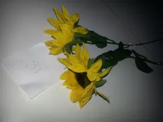 Blandet kunstige blomster stilke