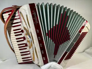 Italiensk Piano Harmonika 41 / 120 sælges"