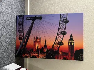 Billede, London Eye, 90 x 60cm