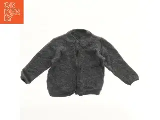 Grå uldjakke (str. 98)