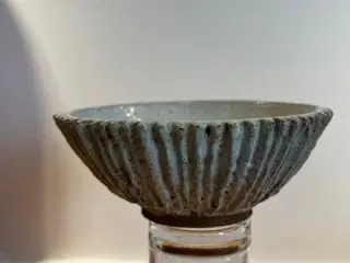 Skulpturel Unika Stentøjsskål af Conny Thim (CT)