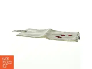 Broderet jule køkkenhåndklæde/viskestykke fra Coop (str. 50 x 70 cm)
