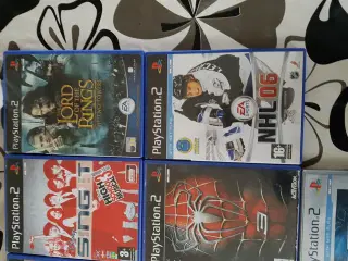 8 gode ps2 spil sælges 25-50kr pr stk.