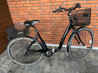 Fin og robust damecykel 