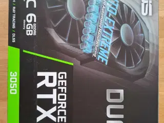 ASUS GeForce RTX 3050 DUAL OC - 6GB GDDR6 RAM
