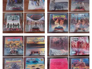 Vinyl Metal mm samlig sælges samlet
