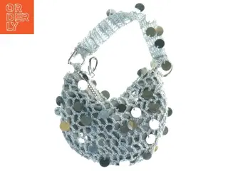 Hæklet taske med palliet detaljer fra Build a Bear (str. 11 x 7 cm)