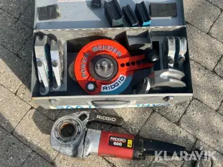 Rørbukker Ridgid 600