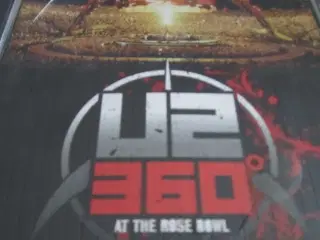 U2 360. At the rose bowl.